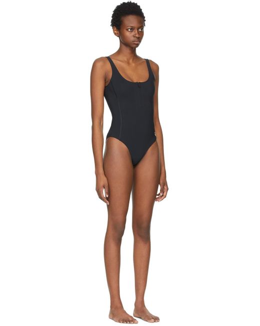 Moncler Black Logo-Print Sleeveless Bodysuit