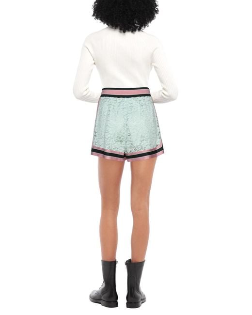 Dolce & Gabbana Green Knit Shorts