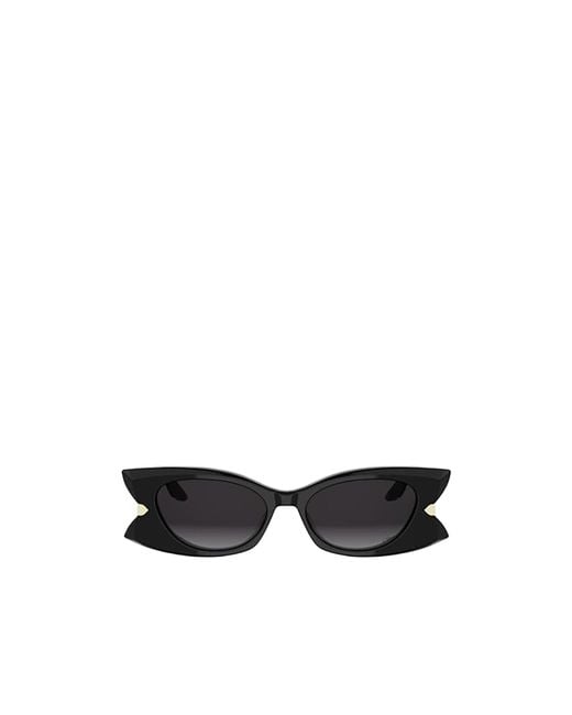 Dior White Eyewear Butterfly Frame Sunglasses