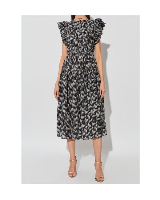 Ulla Johnson Black Midi Dresses