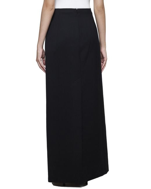 Wardrobe NYC Black Column Skirt