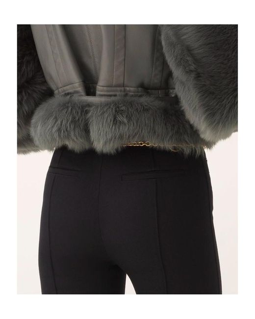 Chloé Black Chloé Tailored Straight-Leg Pants