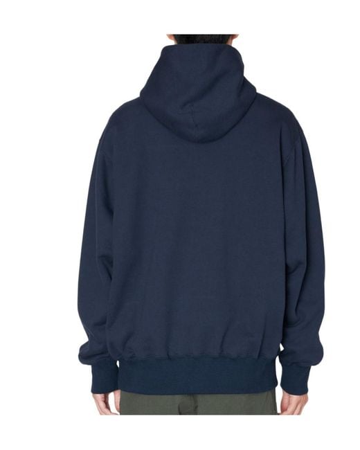 Kolor Blue Graphic-Print Hoodie for men