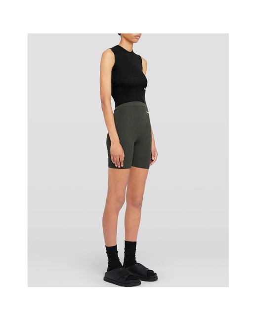 Jil Sander Black Sleeveless Tops