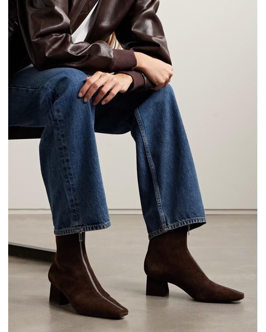 Jonathan Simkhai Brown Ryder Zip Boots