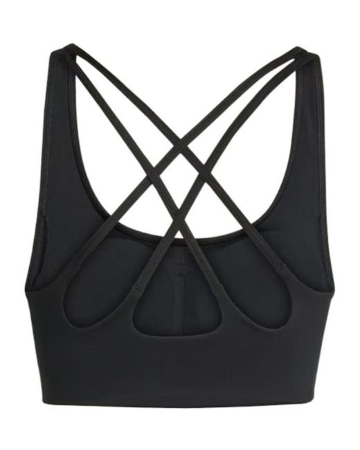 Adidas By Stella McCartney Black Yoga Bra