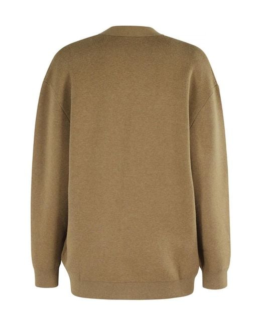 Isabel Marant Green Cardigan Norton Gz Logo