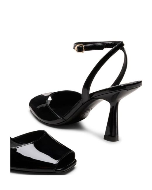 Stuart Weitzman Black Val Sandal 85