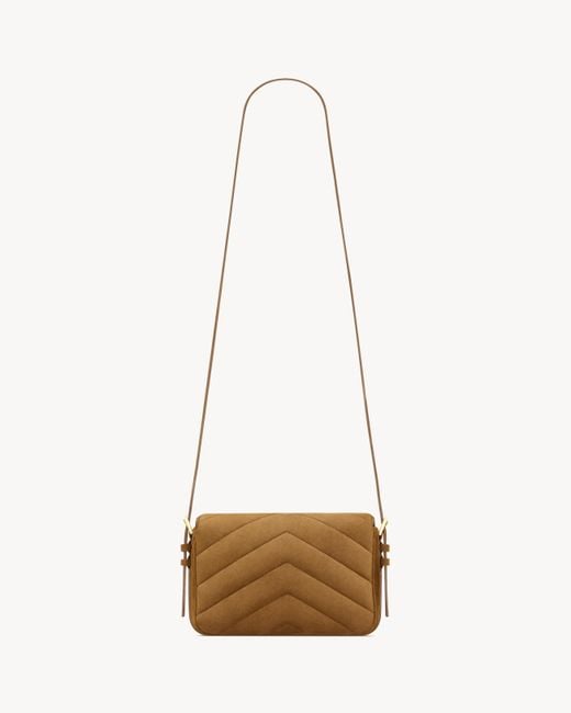 Saint Laurent White Loulou Toy Crossbody