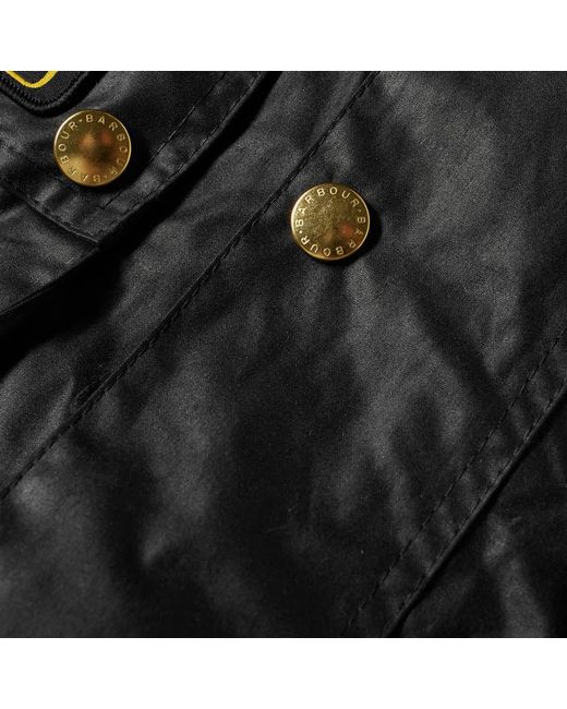 Barbour Black Long-Sleeved Casual Jacket for men
