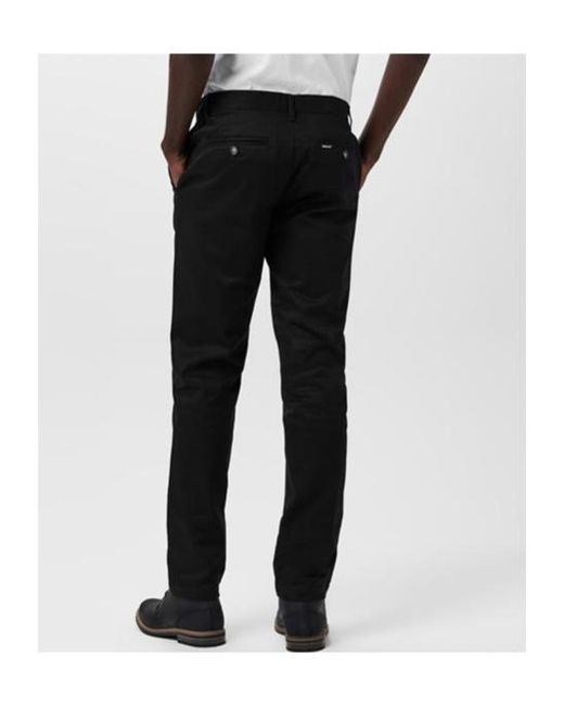 Barbour Black Slim Trousers for men