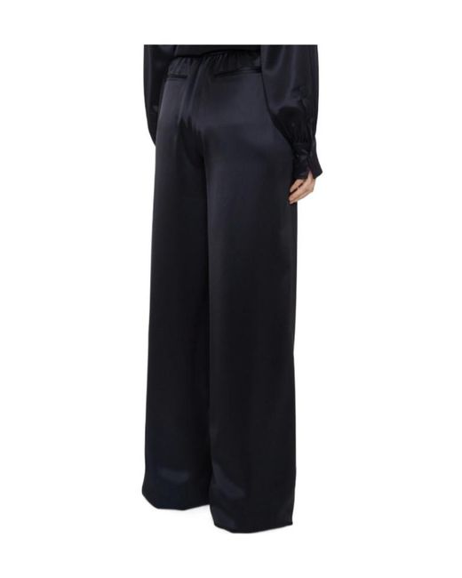 Joseph Blue Wide-Leg Pants