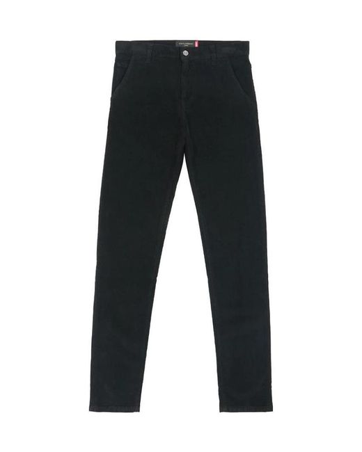 Dolce & Gabbana Black Logo Details Casual Pants for men