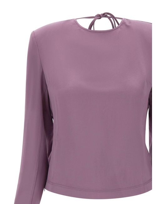 JACQUES WEI Purple Shirts