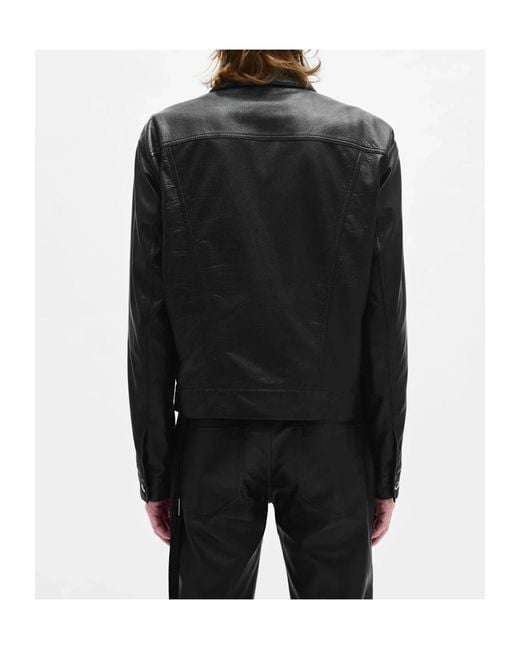 Ann Demeulemeester Black Raf 5 Pockets Standar Blouson for men