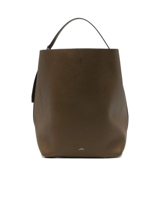 Totême Natural Totême Belted Shoulder Tote Bag