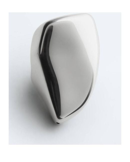 Bottega Veneta Metallic Small Prisma Earrings