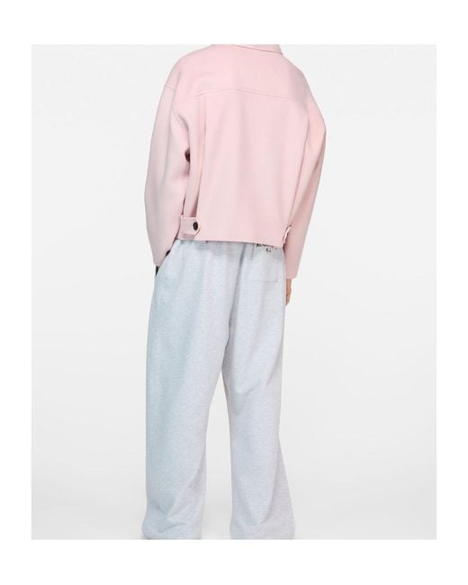 Acne Pink Cashmere Jacket for men