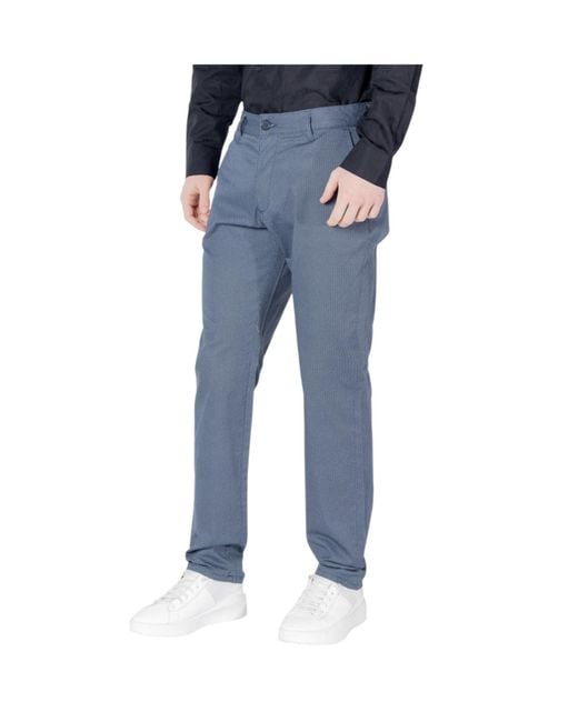 ARMANI EXCHANGE Gray Belt Loop Casual Pants for men