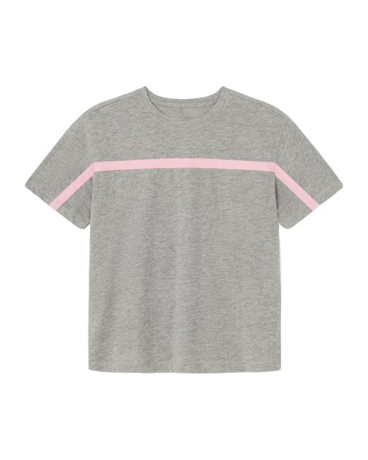 GIMAGUAS Gray Crew Neck Short-Sleeved T-Shirt for men