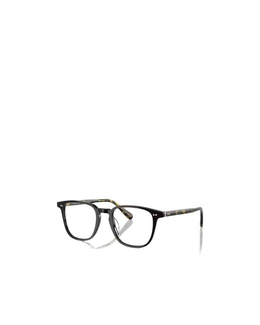 Oliver Peoples White Nev Square-Frame Glasses for men