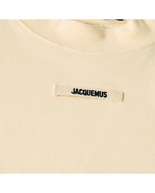 Jacquemus Natural Long-Sleeved T-Shirt