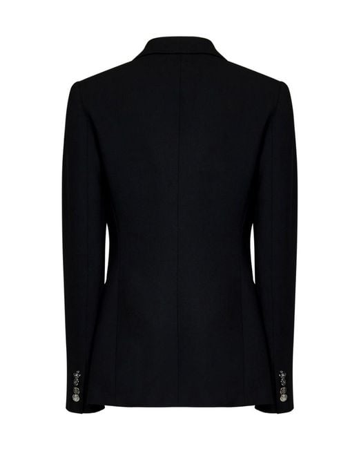 Ralph Lauren Black Double Breasted Tailored Blazer