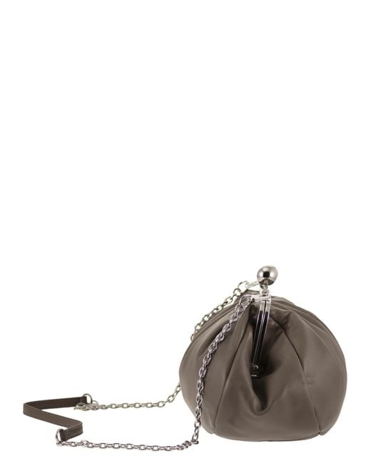 Weekend by Maxmara Brown Pasticcino Medium Clutch Bag