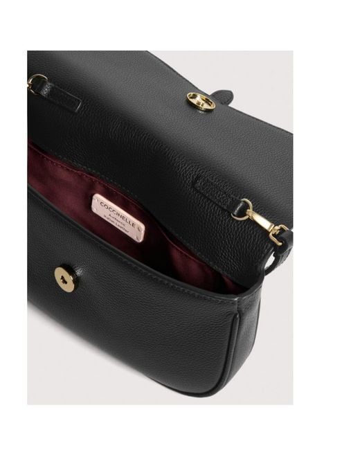 Coccinelle Black Small Mavery Shoulder Bag