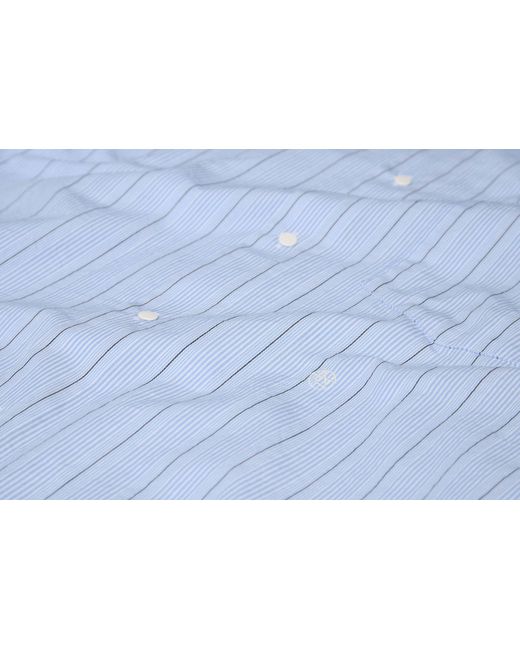 Nanamica Blue Striped Shirt for men