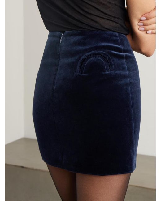 Blazé Milano Blue Coci Mini Skirt