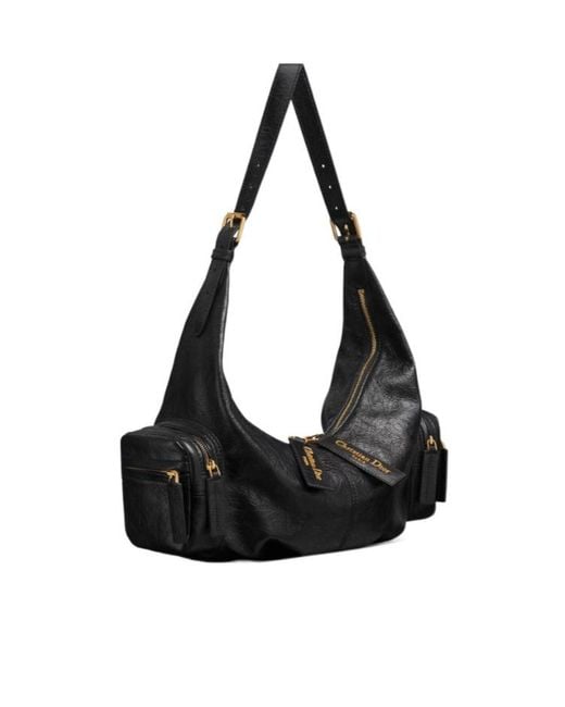 Dior Black Medium Grand Tour Multipocket Bag