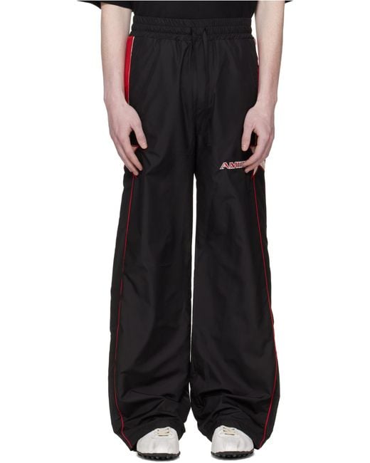Amiri Black Star Panel Track Pants for men