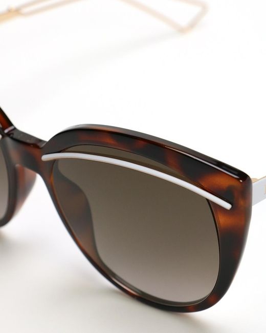 Dior Multicolor Gradual Cat's Eye Sunglasses