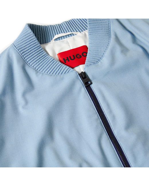 Boss Blue Tailored Suit Jacket for men