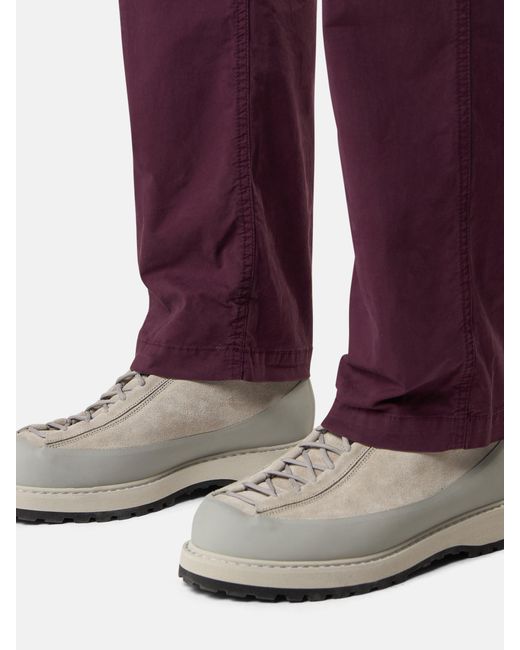 Stone Island Purple 3100003 Supima Cotton Cargo Patch-Pocket Trousers for men
