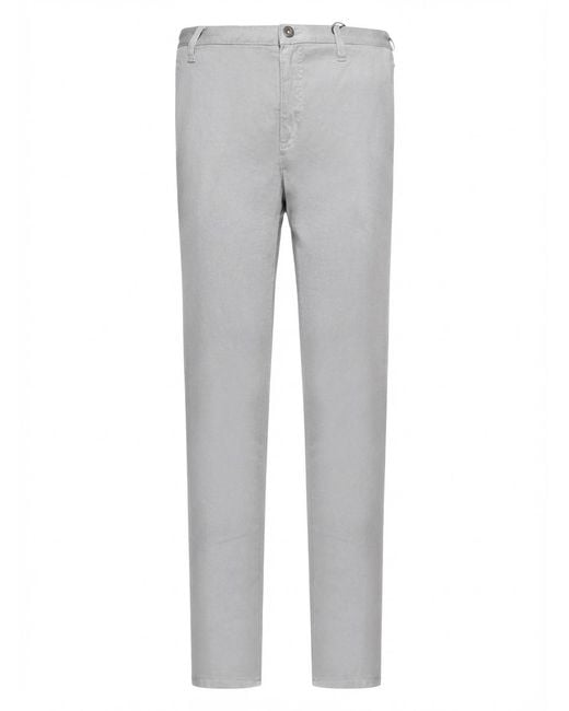 Gucci Gray Belt-Loop Casual Pants for men