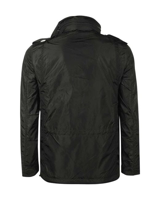 Aspesi Black Long-Sleeved Casual Jacket for men
