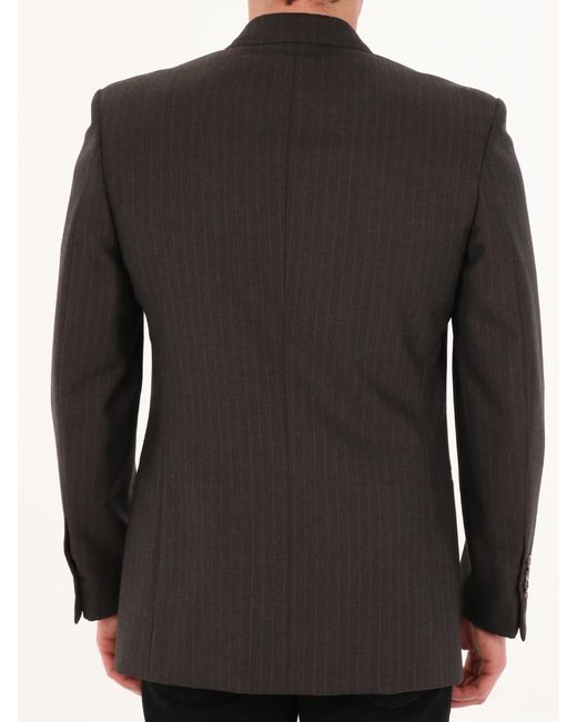 Gucci Black Houndstooth Stripe Jacket for men