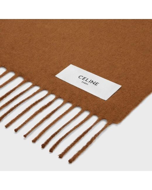 Céline Brown Scarf