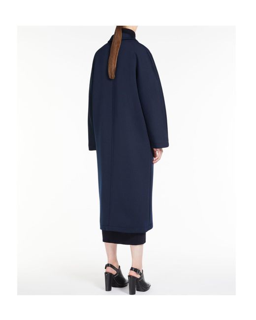 Max Mara Blue Logo Coat