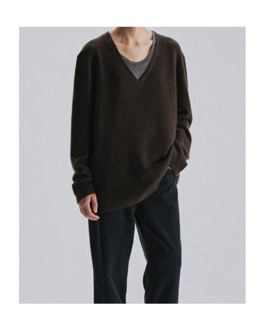 The Row Brown Purin Sweater