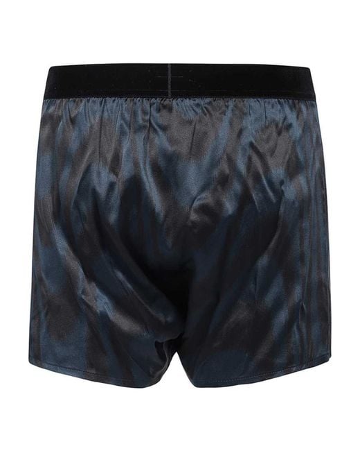 Tom Ford Blue Logo Underwear for men