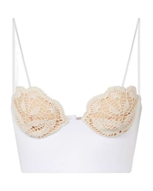Magda Butrym Natural Strapless Bra