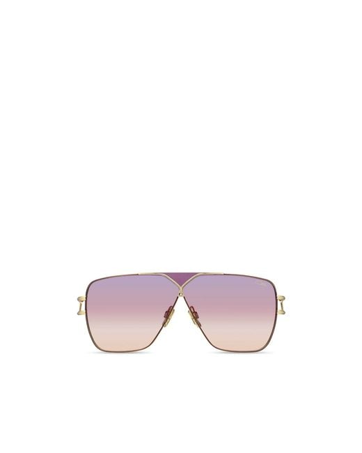 Cazal Purple Geometric Sunglasses for men