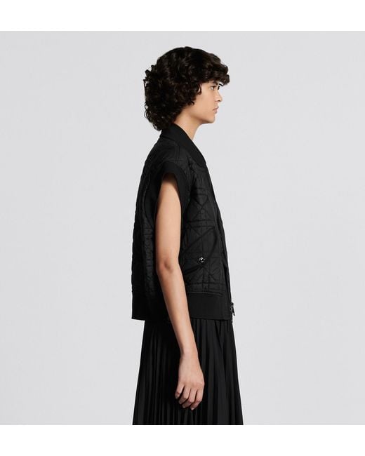 Dior Black Macrocannage Vest