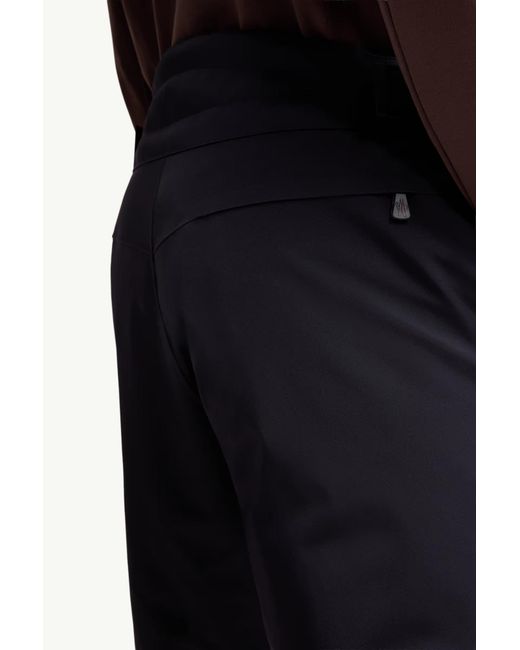 Moncler Blue Grenoble Padded Ski Trousers for men