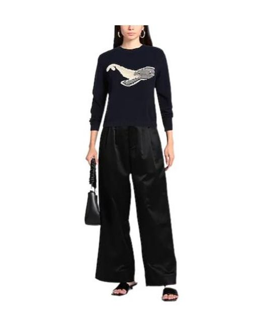 Weekend by Maxmara Blue Sweater Cotton, Polyester