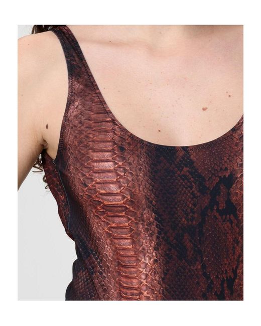 Jean Paul Gaultier Multicolor Backless Swimsuit