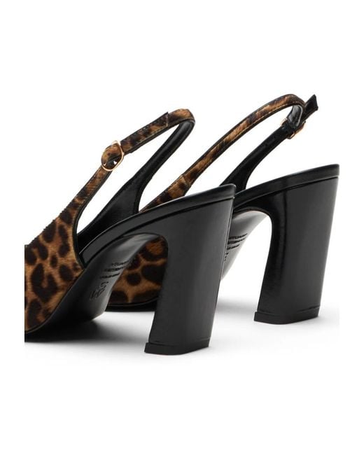 Stuart Weitzman Brown Stassi Slingback 85